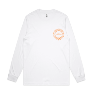 Adults White Longsleeve Tee (OT)