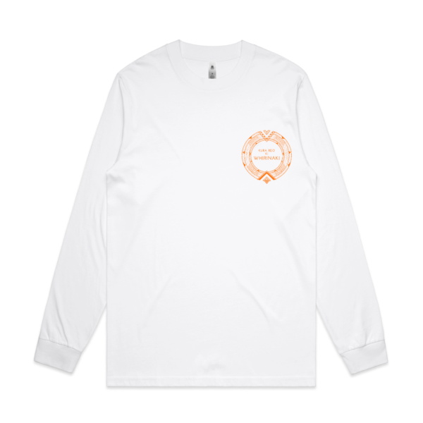 Adults White Longsleeve Tee (OT)