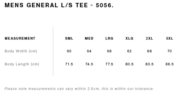 Adults White Longsleeve Tee (OT) - Image 3