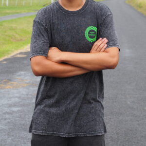 Adults Electric Pūhā Stonewash Tee