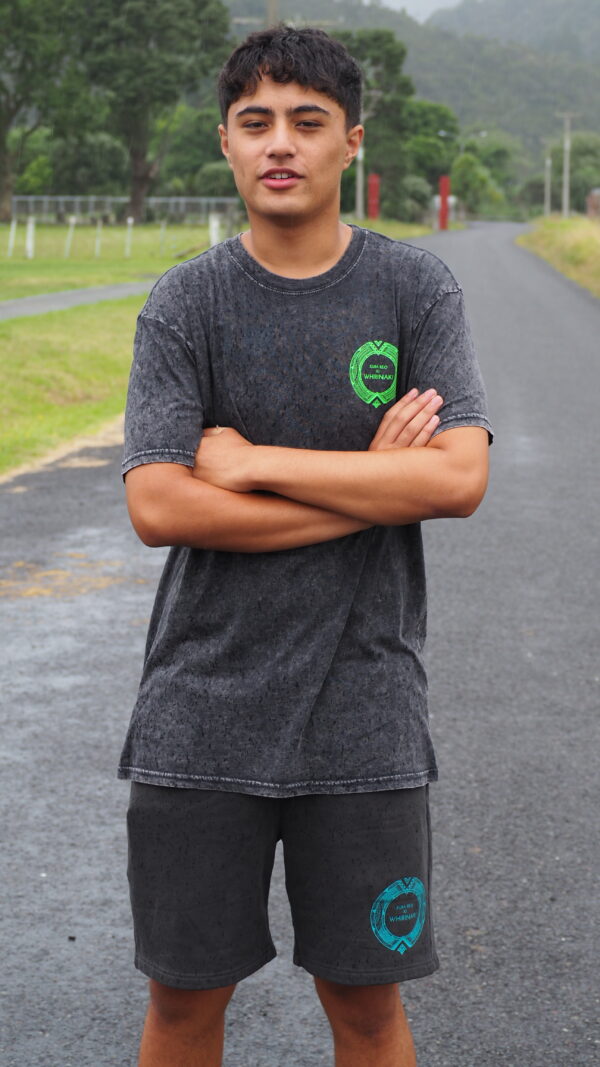 Adults Electric Pūhā Stonewash Tee